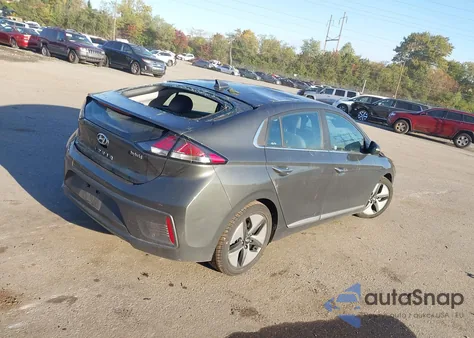 2021 Hyundai Ioniq Hybrid Limited from USA, damaged, VIN KMHC05LC7MU254282